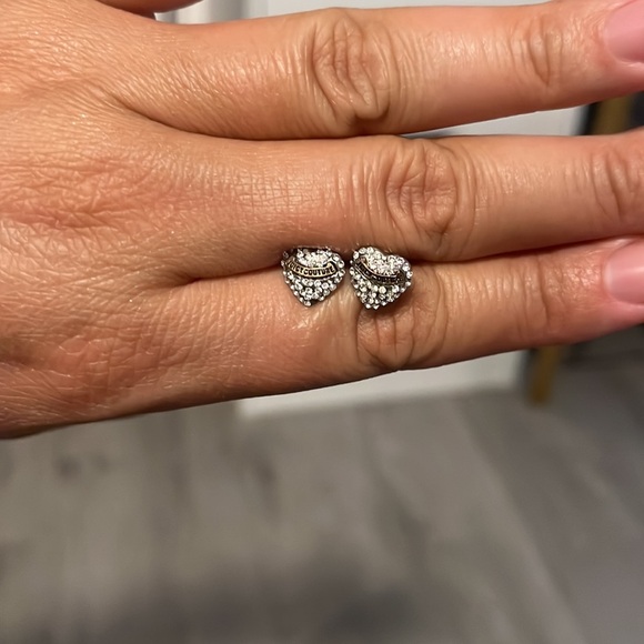 Juicy couture heart earrings.​ - Picture 2 of 3